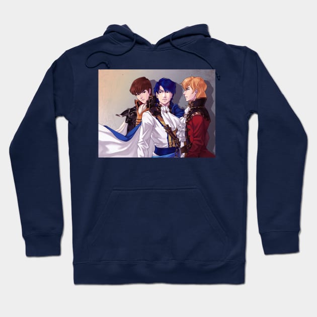 Quan, Sigurd, and Eldigan Hoodie by IUBWORKS